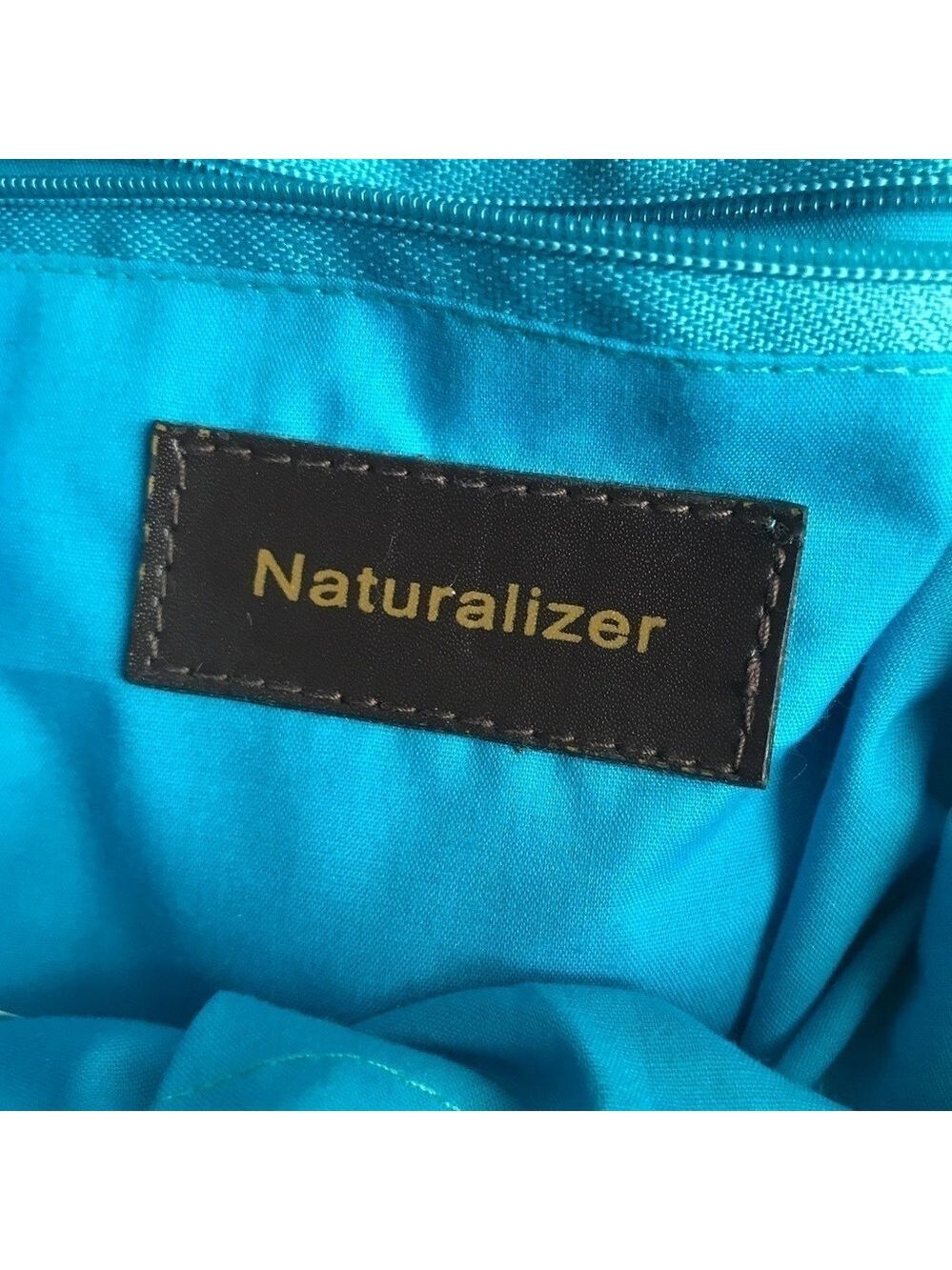 Naturalizer Woven Paper & Wooden Bead Shoulder Bag - Picture 10 of 14